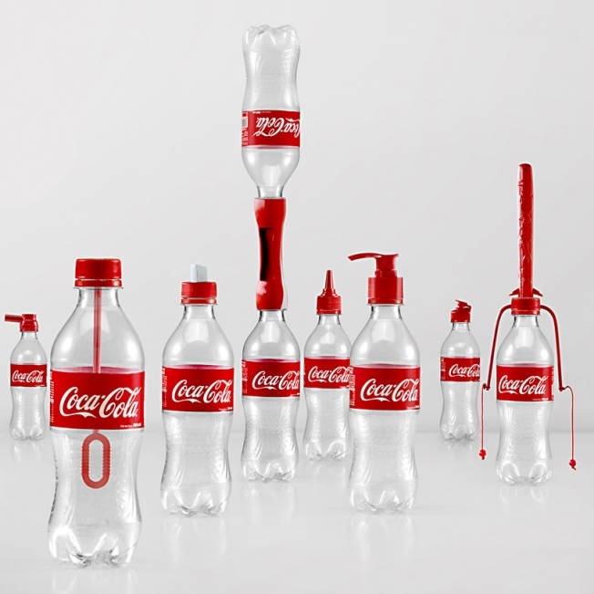 Coca Cola Empty Bottle