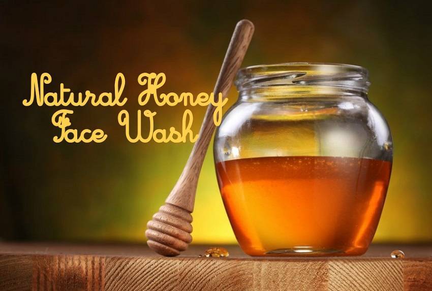 Homemade Honey Face Wash