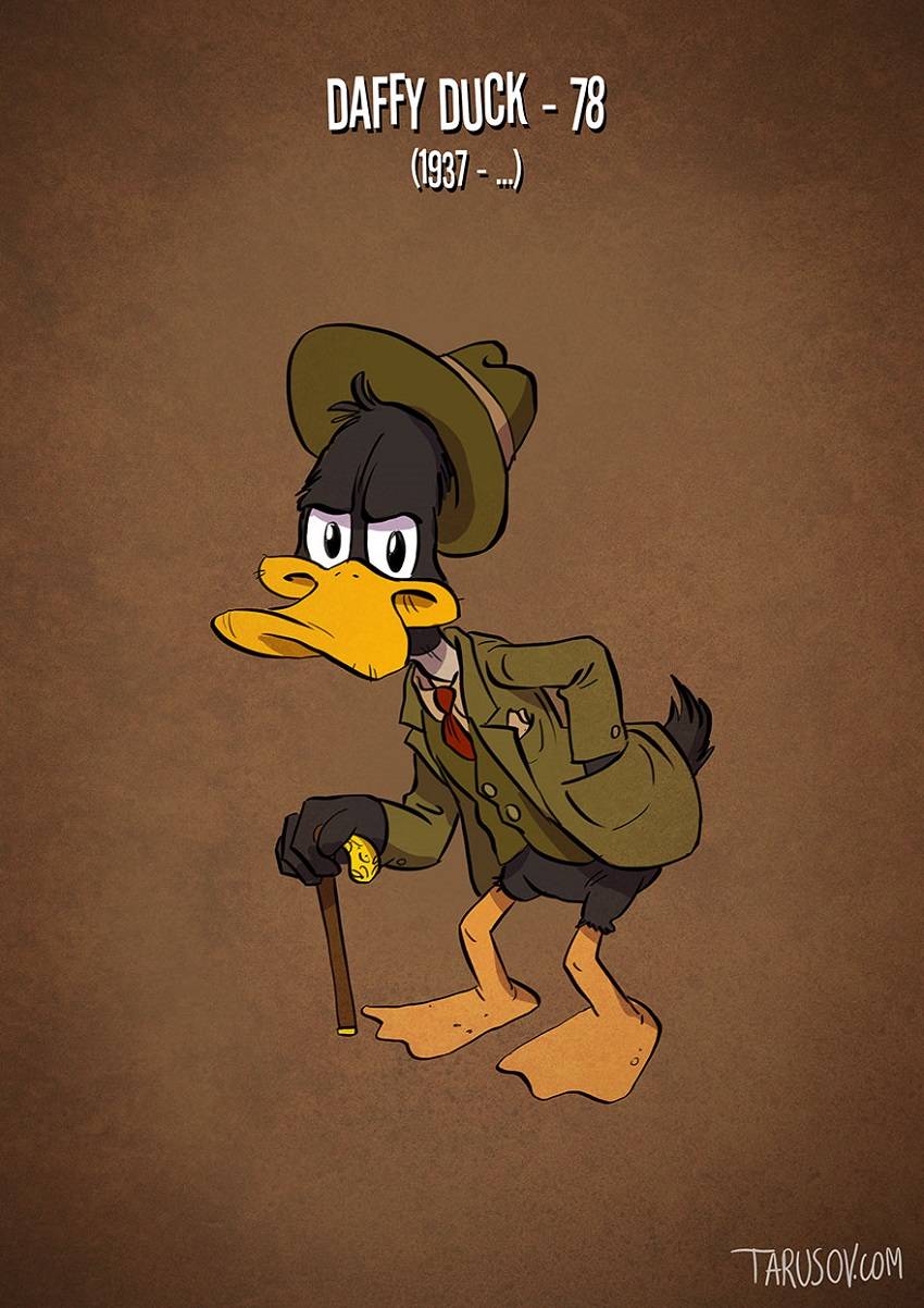 Daffy Duck Famous Cartoon Characters