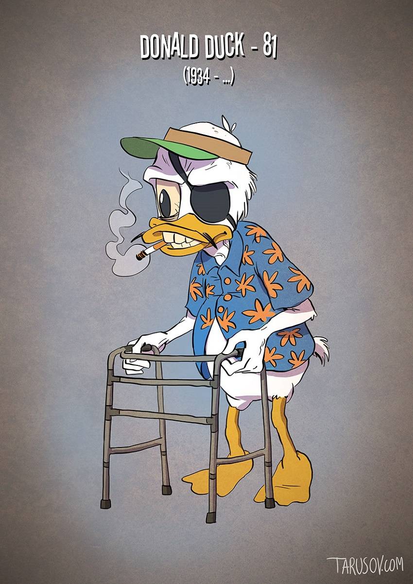 Donald Duck Famous Cartoon Characters