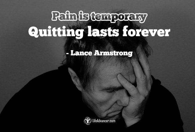 Pain is temporary