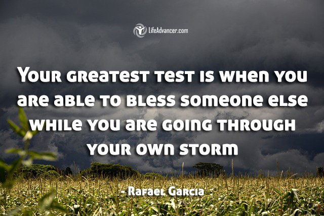 Your greatest test