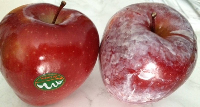 Cancer Causing Wax on Apples