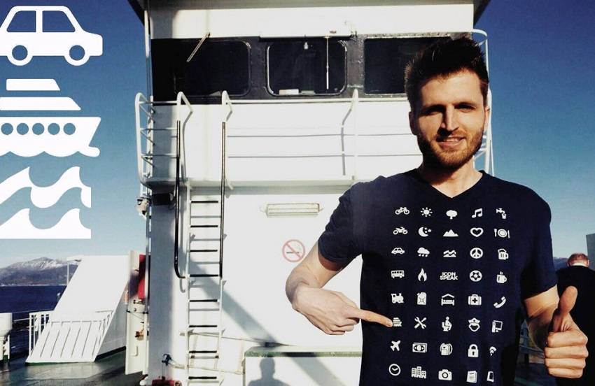 Clever Traveling T-Shirt Helps You Communicate