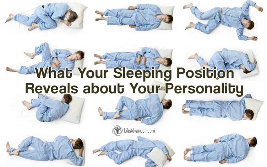 6 sleeping positions and what they reveal about your personality