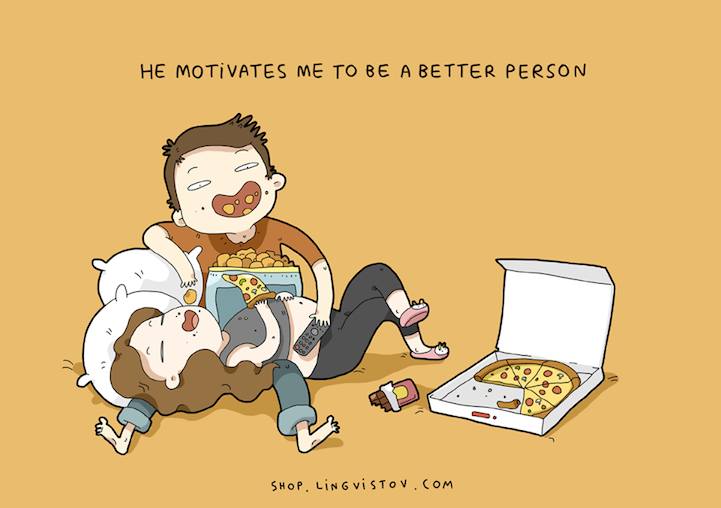 Read more about the article 15 Cute Illustrations That Show Why Couples Really Love Each Other