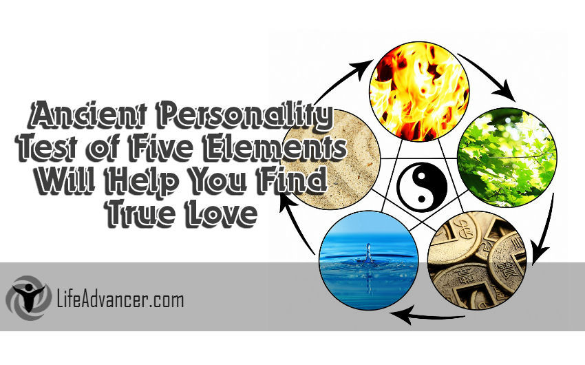 Finding True Love Ancient Personality Test Five Elements