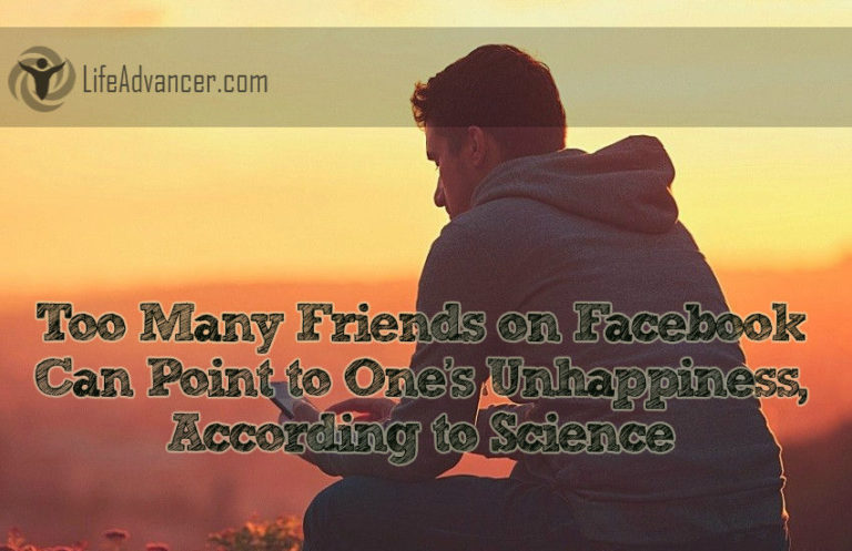 Read more about the article Too Many Friends on Facebook Can Point to One’s Unhappiness, According to Science