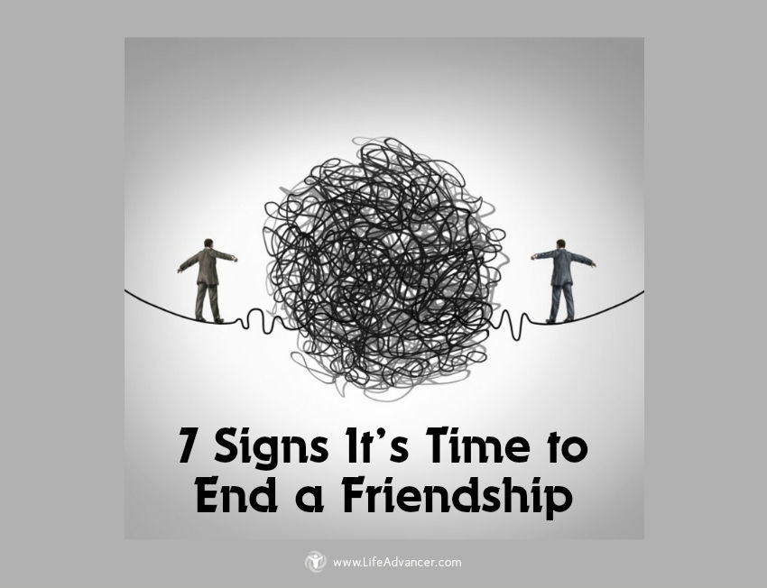 Signs It’s Time End a Friendship