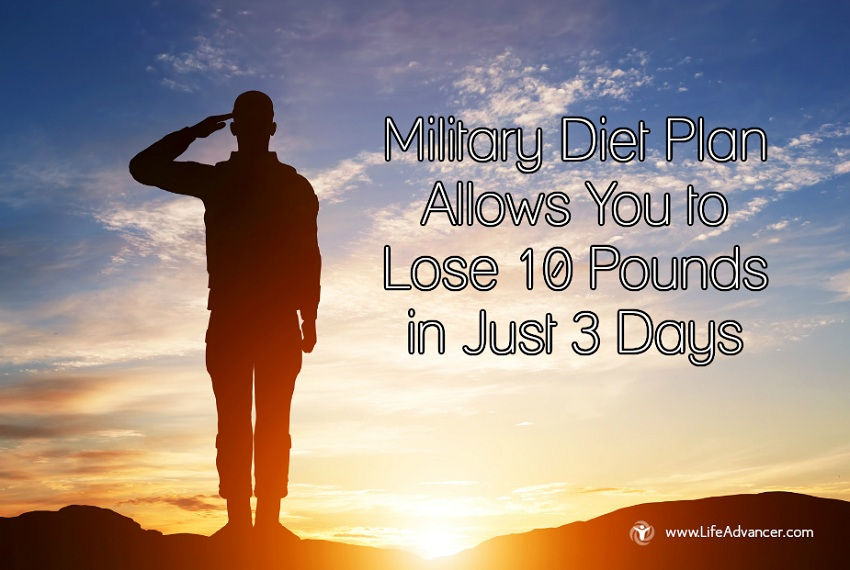 Military Diet Plan Lose Pounds