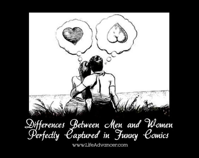 Read more about the article Differences Between Men and Women Perfectly Captured in Funny Comics