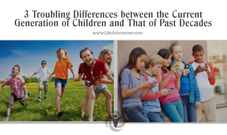 Read more about the article 3 Troubling Differences between the Current Generation of Children and That of Past Decades