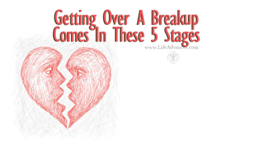Getting Over A Breakup Comes In These 5 Stages