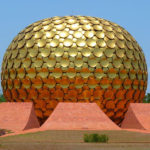 Cities in India: Matri mandir(Auroville), Photo by LoggaWiggler