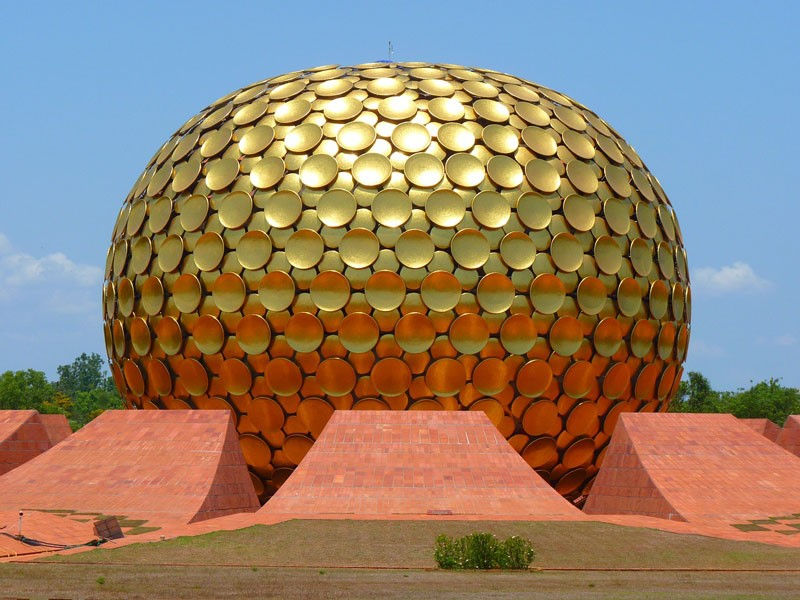 Matri mandir(Auroville), Photo by LoggaWiggler