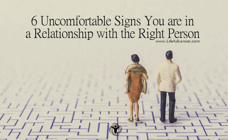 Read more about the article 6 Uncomfortable Signs You’re in a Relationship with the Right Person