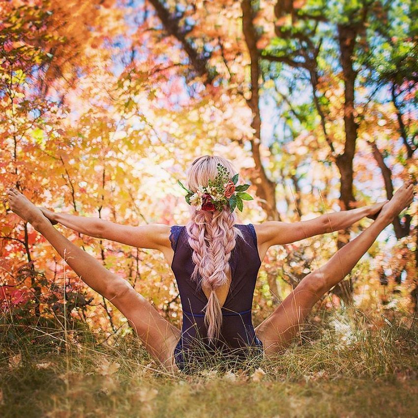 Yoga Positions by Heidi Williams