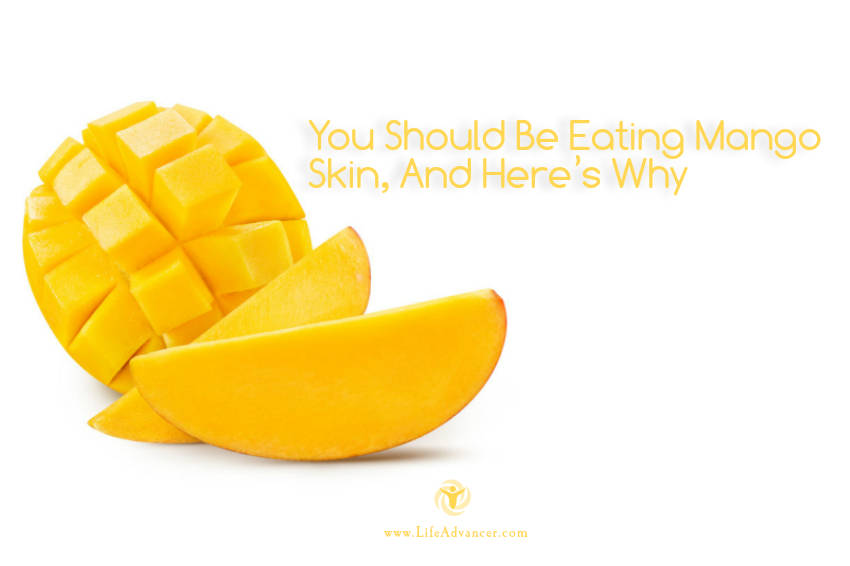 Eating Mango Skin