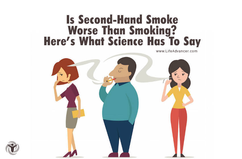 Is second-hand smoke worse than smoking
