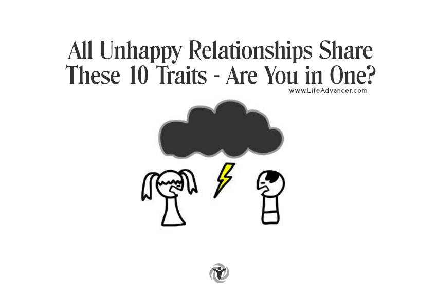 Unhappy Relationships Traits