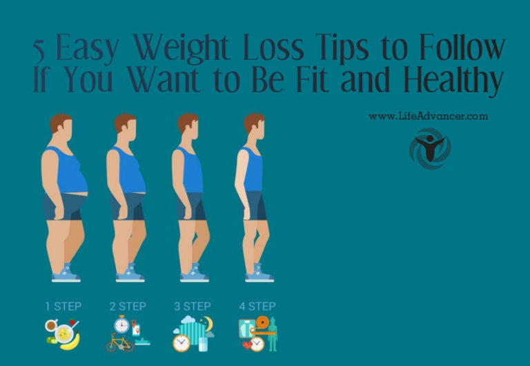 Read more about the article 5 Easy Weight Loss Tips to Follow If You Want to Be Fit and Healthy