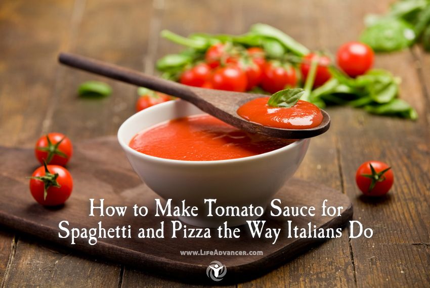 how to make tomato sauce