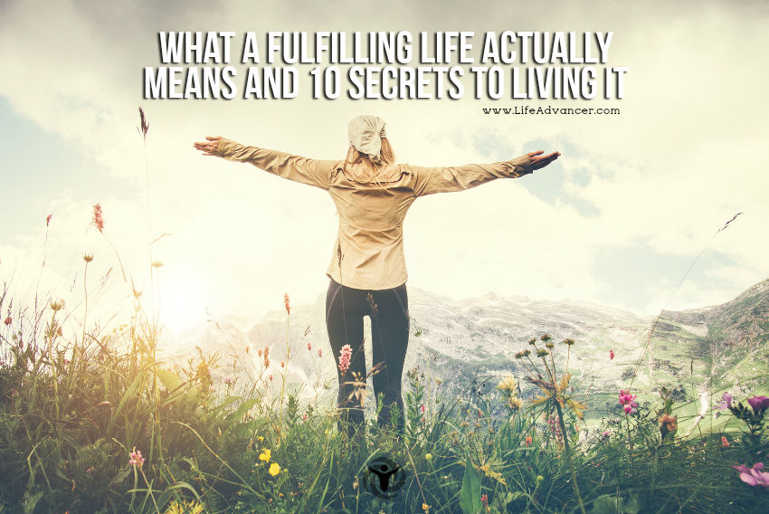 What A Fulfilling Life Actually Means