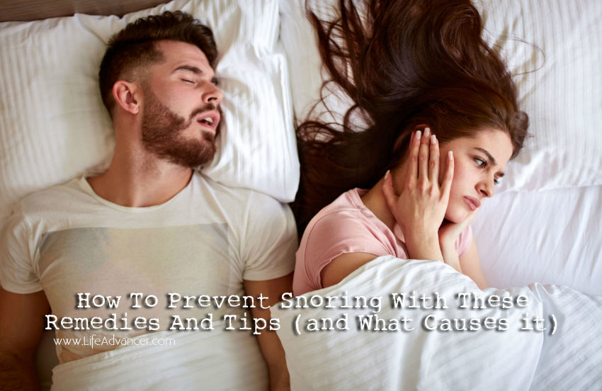How To Prevent Snoring With These Remedies And Tips